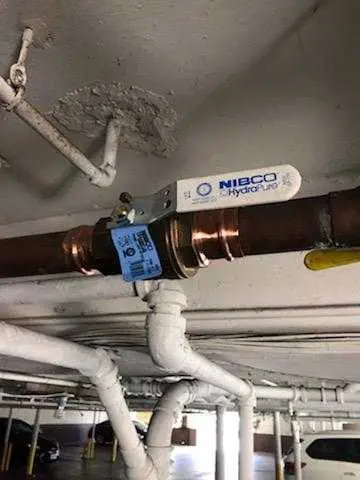 Copper pipe repair and valve work for Backflow Testing in Palm Beach